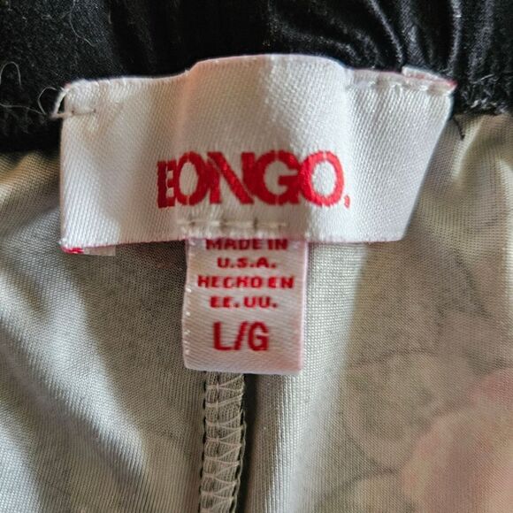 BONGO Wide Leg Stretch Waist Pants Womens Large Soft Flowy Lounge Boho Comfy - Picture 3 of 9